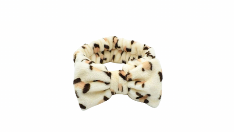 Leopard Print Spa Headband